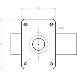 Verrou de sureté Héraclès GM5 - Cylindre de 40 mm