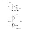 Robinet Douche Mitigeur Thermostatique GROHE GROHTHERM 1000 NF C3