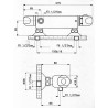 Robinet Douche Mitigeur Thermostatique Alterna PRIMEO 3