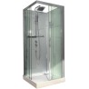 Cabine de douche complète Alterna Domino  90 x 90 carrée version confort