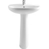 Lavabo sur pied Roca Polo Zoom 63cm