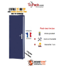 Bloc porte Technique, Securystar Utile 2 faces, Serrure encastrée 1 point