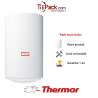 Chauffe-eau électrique Thermor 50L vertical blindé