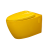 Cuvette WC suspendue Loobow Jaune Piou