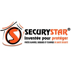 Bloc porte Technique, Securystar Utile 2 faces, Serrure encastrée 1 point