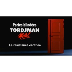 Porte blindée Tordjman Métal Attack avec serrure 3 points certifiée A2P BP1