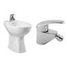 Bidet Vitra Normus + Robinet mitigeur bidet Garis Nova