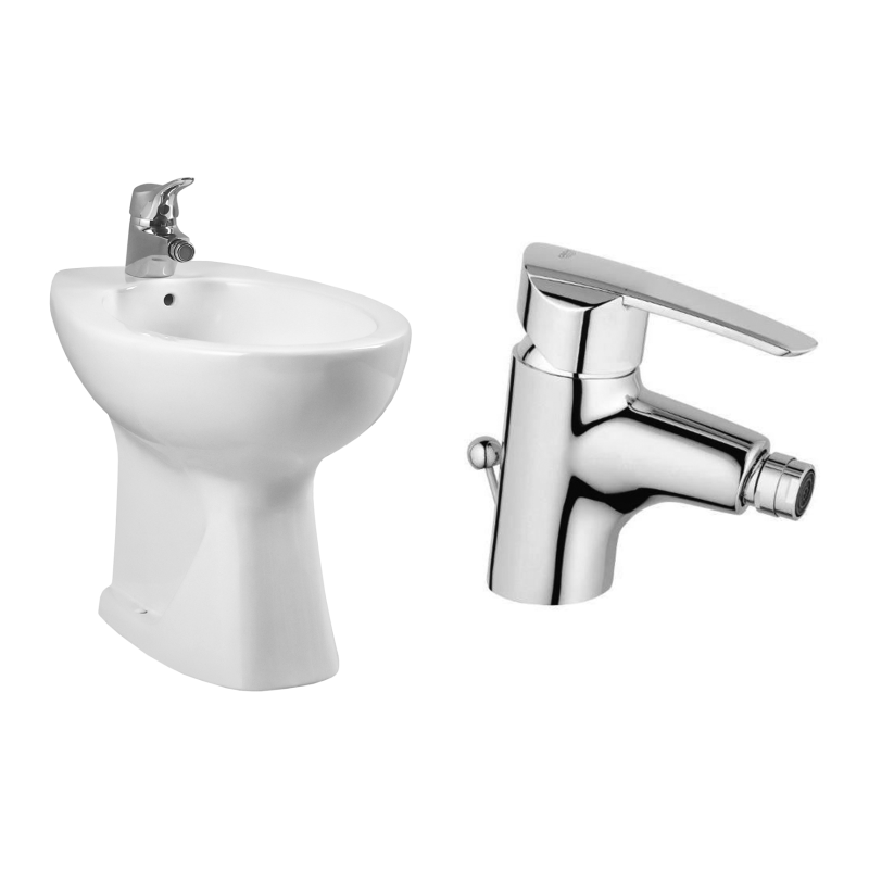 Pack Bidet Vitra Normus Robinet Grohe Livre Pose En 48 Heures