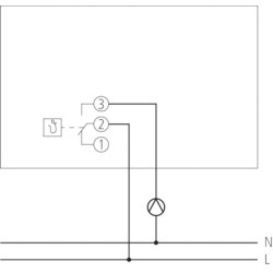 Thermostat digital sans fil Theben Ramsès 811 Top 2