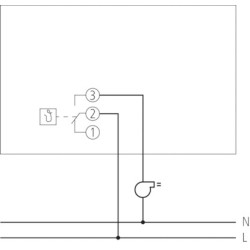 Thermostat digital sans fil Theben Ramsès 811 Top 2