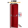 Porte issue de secours, Securystar Sprint, Serrure anti-panique 3 points