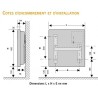 Convecteur électrique Thermor Evidence, 4 ordres 2000 W