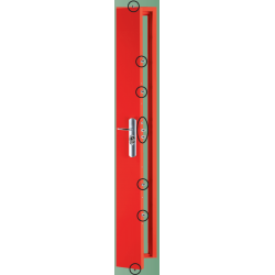 Porte blindée Securystar A2P BP3 Serrure 7 points A2P***|Fournie/posée